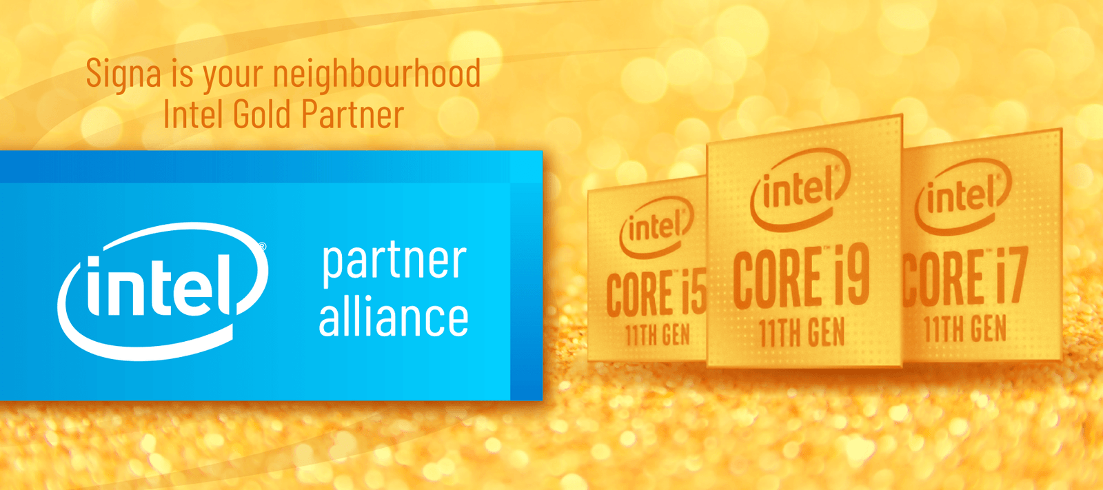 Signa is your local Intel Gold Partner - Signa