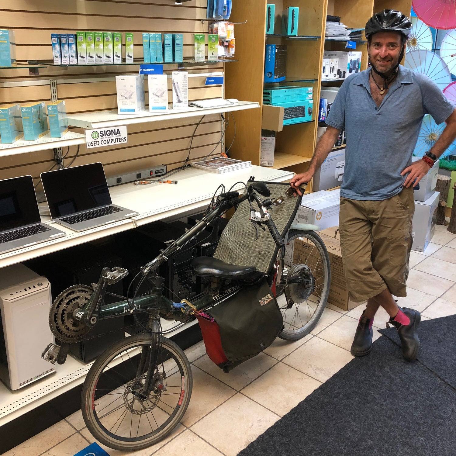 Signa supports green electric power, ebikes are AWESOME! - Signa