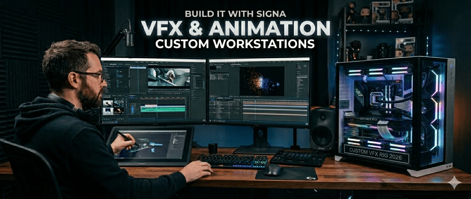 Signa VFX & Animation Custom Workstations - Signa