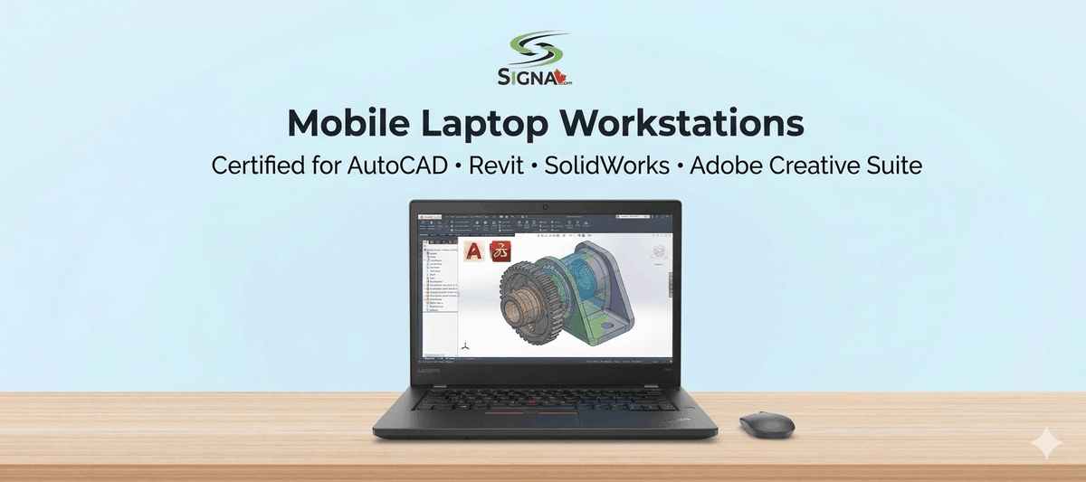 Signa's Mobile Laptop Workstations - Signa