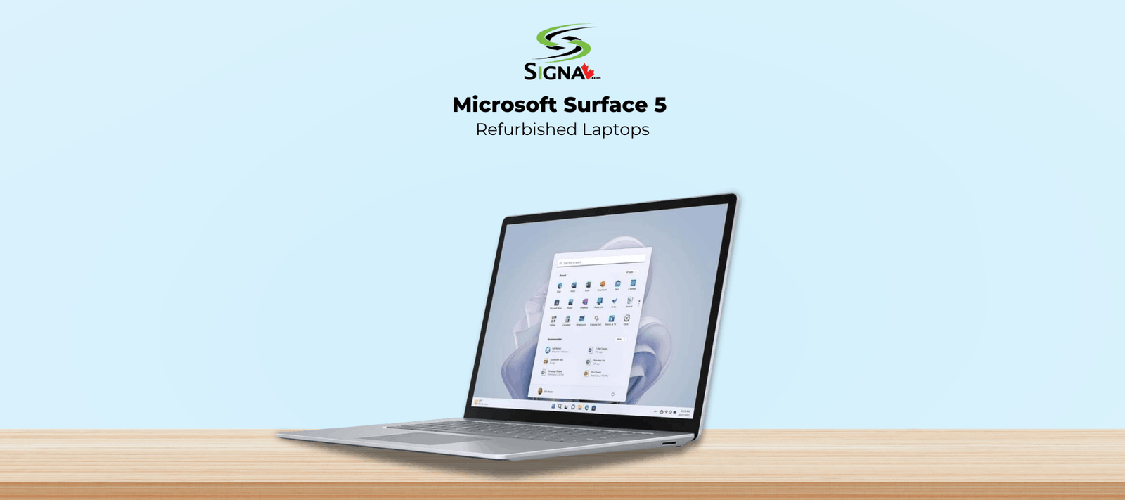 Signa's Refurbished Microsoft Surface 5 - Signa