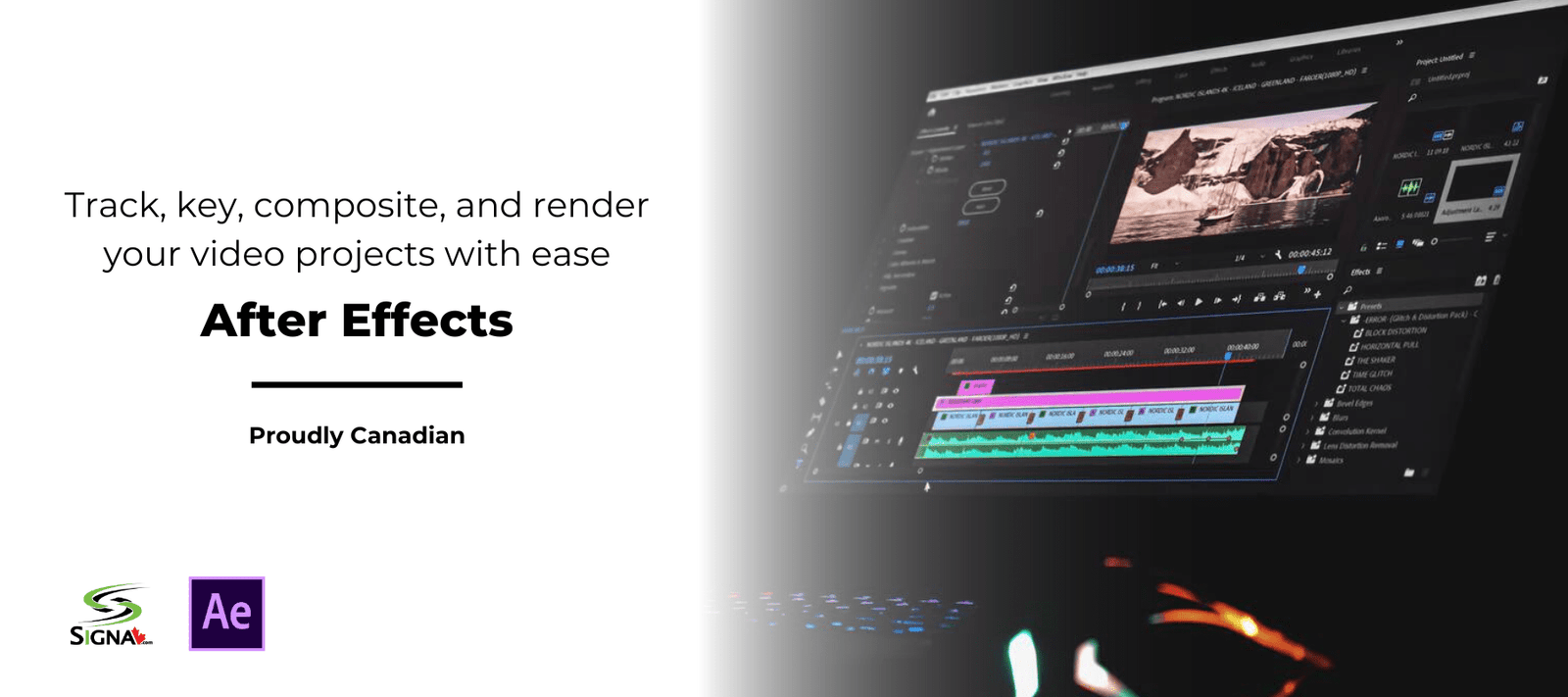 Signa's Workstations optimized for Adobe AfterEffects - Signa