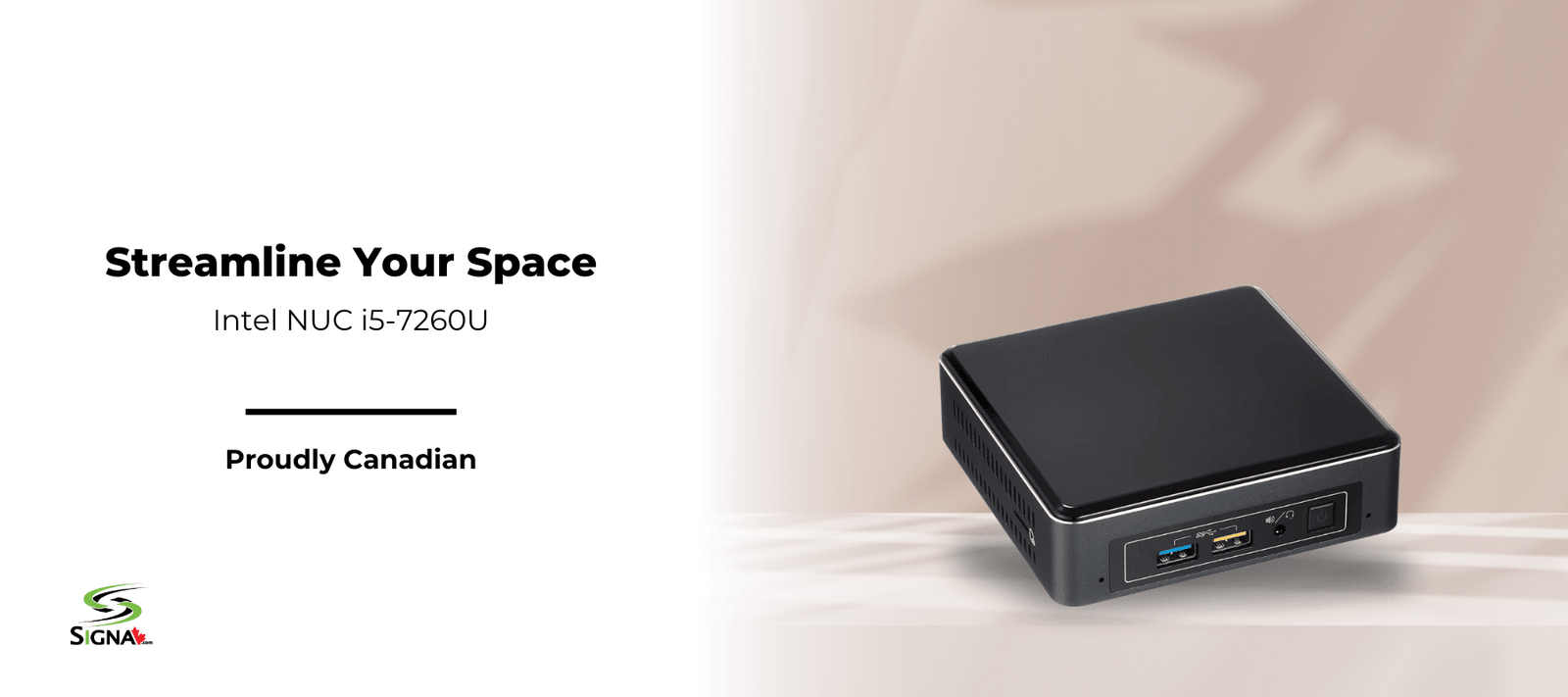 Streamline Your Space with the Compact Intel i5 NUC Mini-PC - Signa