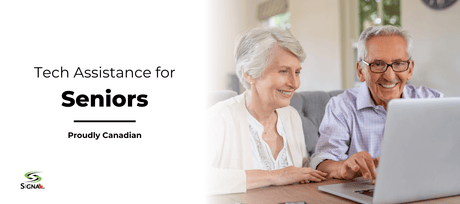 Technology Assistance for Seniors in Toronto - Signa