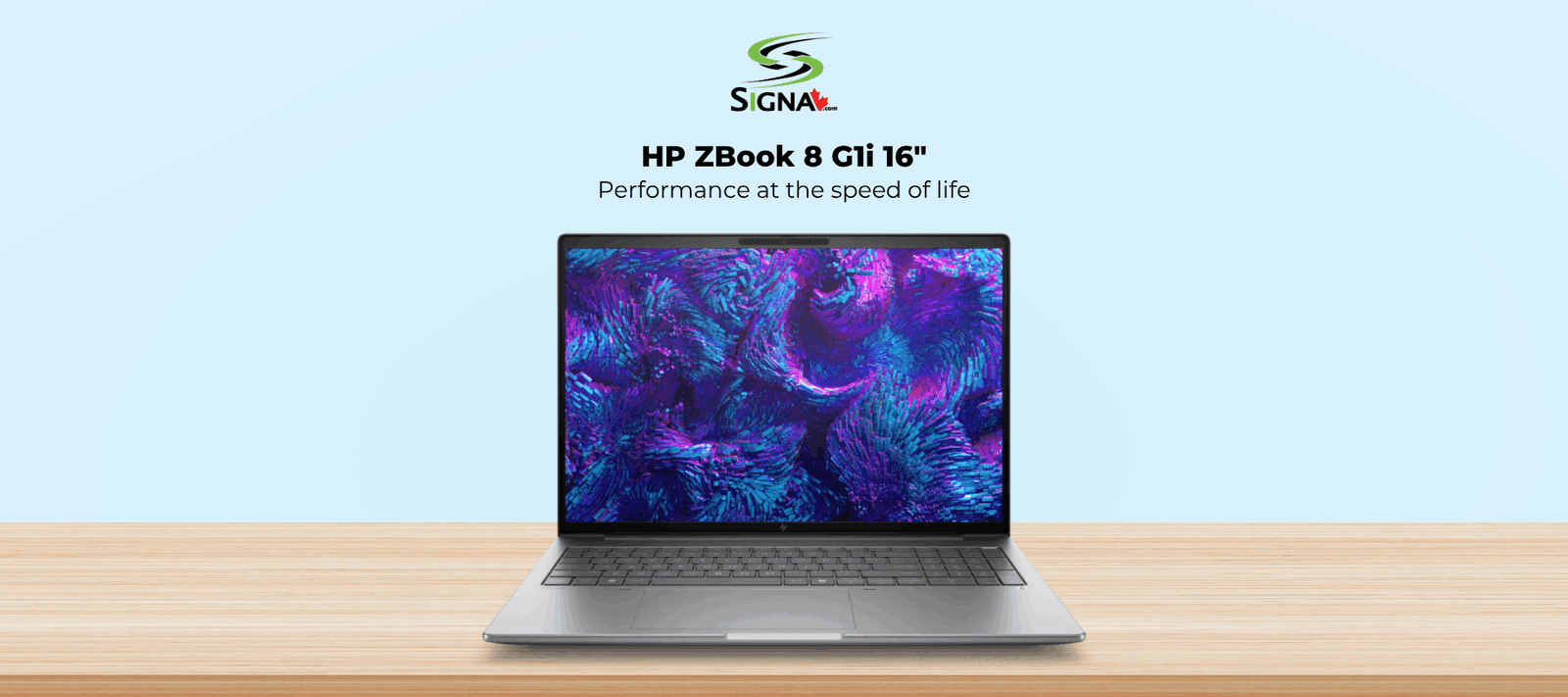 The HP ZBook 8 G1i 16" Mobile Workstation - Signa