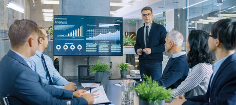 We Install and wall mount Business Smart TVs for Streaming, Presentations, Information, Finance, World News and CP24 News and Entertainment - Signa