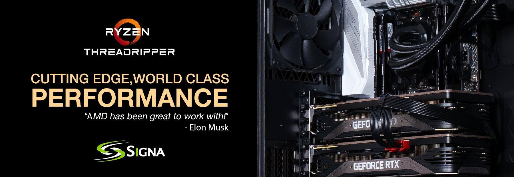 We've made some big changes to our best selling AMD Threadripper PCs - Signa