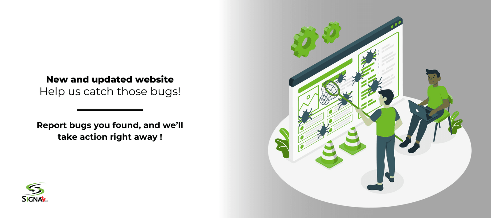 We’ve Updated Our Website – Come Take a Look! - Signa