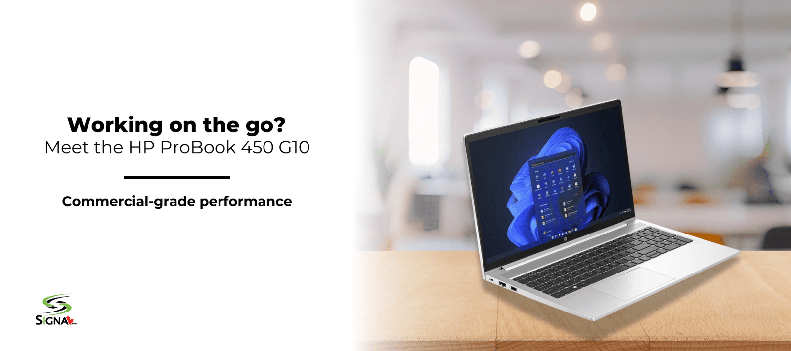 Working on the go? Meet the HP ProBook 450 G10 - Signa