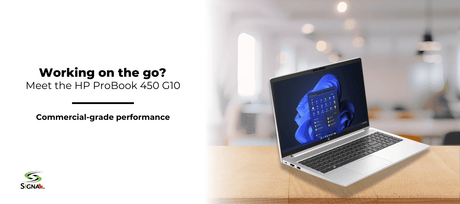 Working on the go? Meet the HP ProBook 450 G10 - Signa