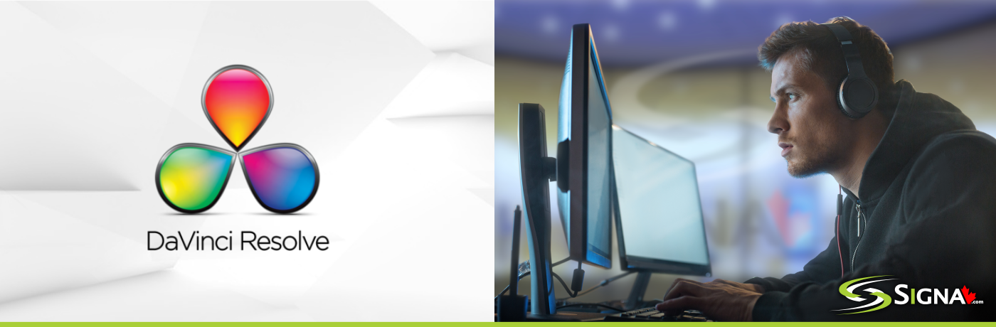 Best Computer Workstation for Davinci Resolve - Toronto Ontario Canada - Signa