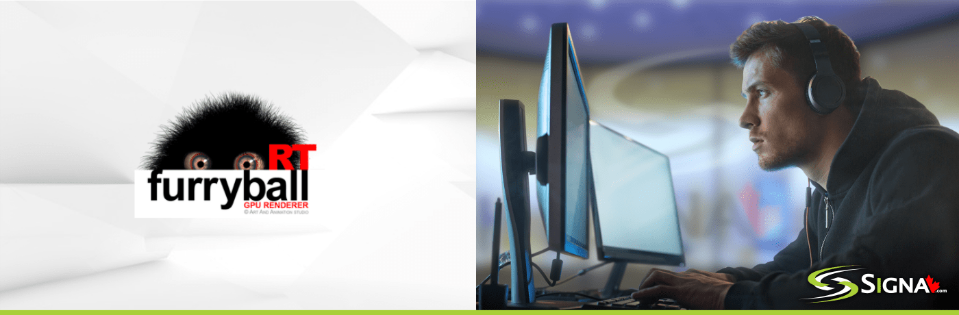 Best Computer Workstation for Furryball GPU Renderer - Toronto Ontario Canada - Signa