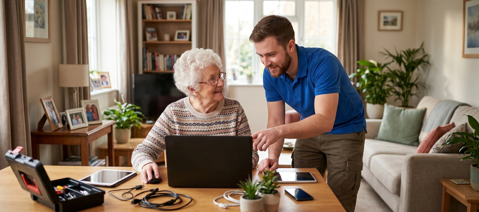 Expert In-Home Computer Services by a local Geek Squad and Nerds Onsite IT Man To Your Home!