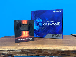 AMD Ryzen Threadripper Pro 5975WX 32C/64T 4.5Ghz & Asrock WRX80 Creator 2.0 Motherboard Combo