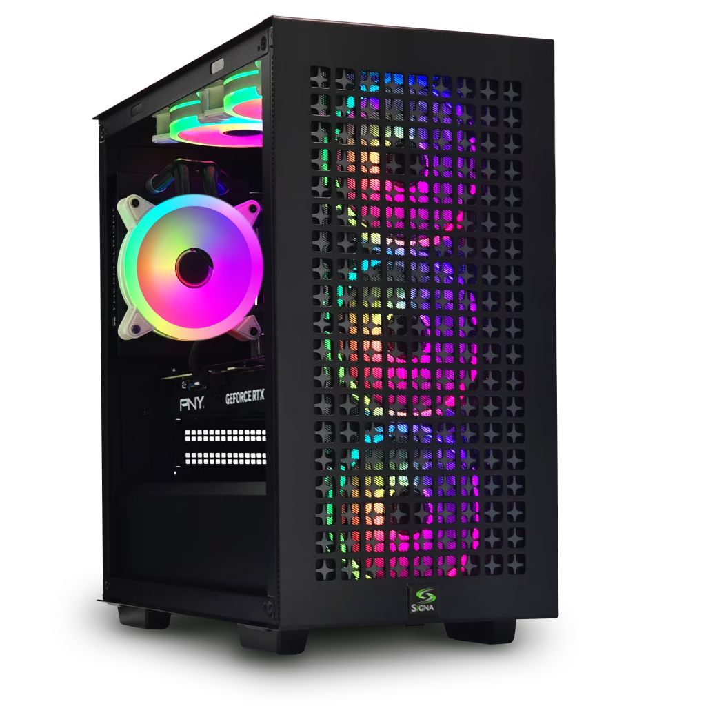 Signa Gaming PC with 4060, 4060 TI, & 4070 Super 12GB Graphics