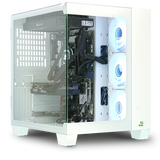 Signa Max Gaming PC with Keider's Panoramic Aquarium white case option
