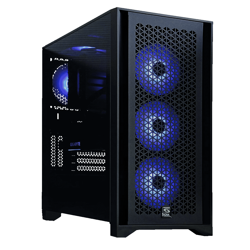 Signa Extreme Gaming PC with NZXT H9 Flow white case option or Corsair 4000D black case option