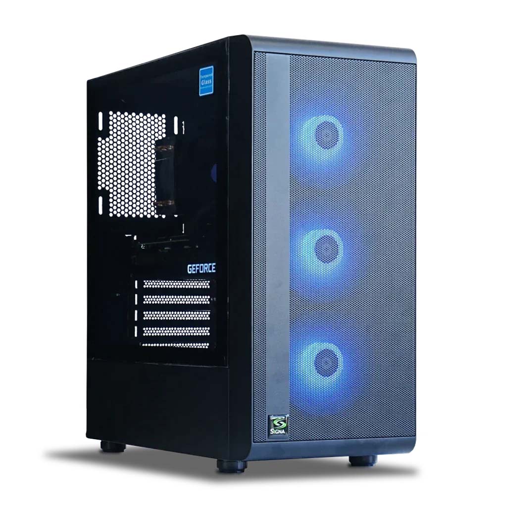 Signa Gaming PC with 4060, 4060 TI, & 4070 Super 12GB Graphics