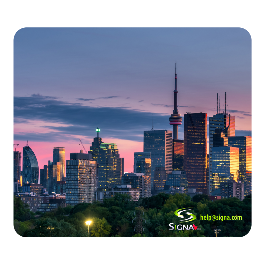 Signa Mouse Pad Microfiber Black