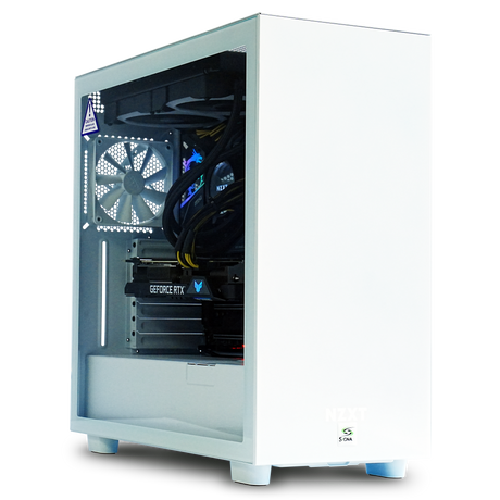 Signa Ultimate RTX Gaming PC with NZXT H7 white case option