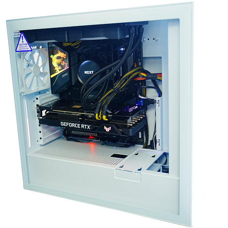 Signa Ultimate RTX Gaming PC with NZXT H7 white case option