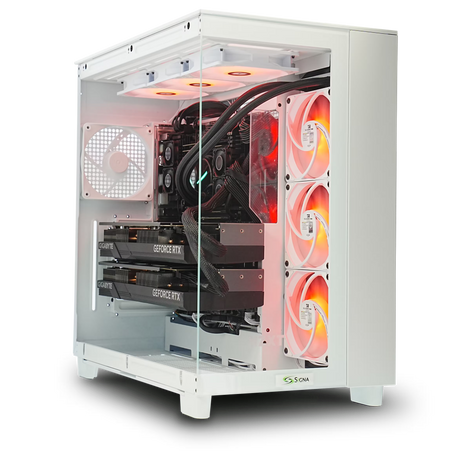 Signa Ultimate RTX Gaming PC with NZXT H9 Flow white case option