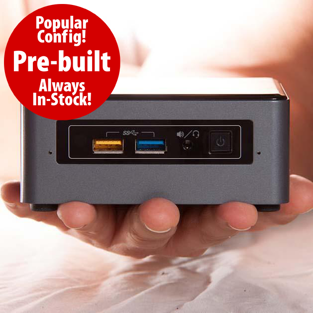 Refurbished Intel NUC Mini-PC Perfect for Work, Home, E-mail, Netflix, and Productivity