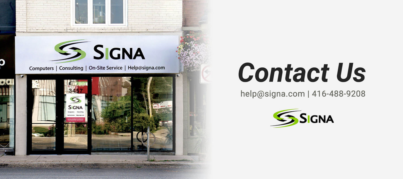 signa computer systems toronto canada - contact information phone email website
