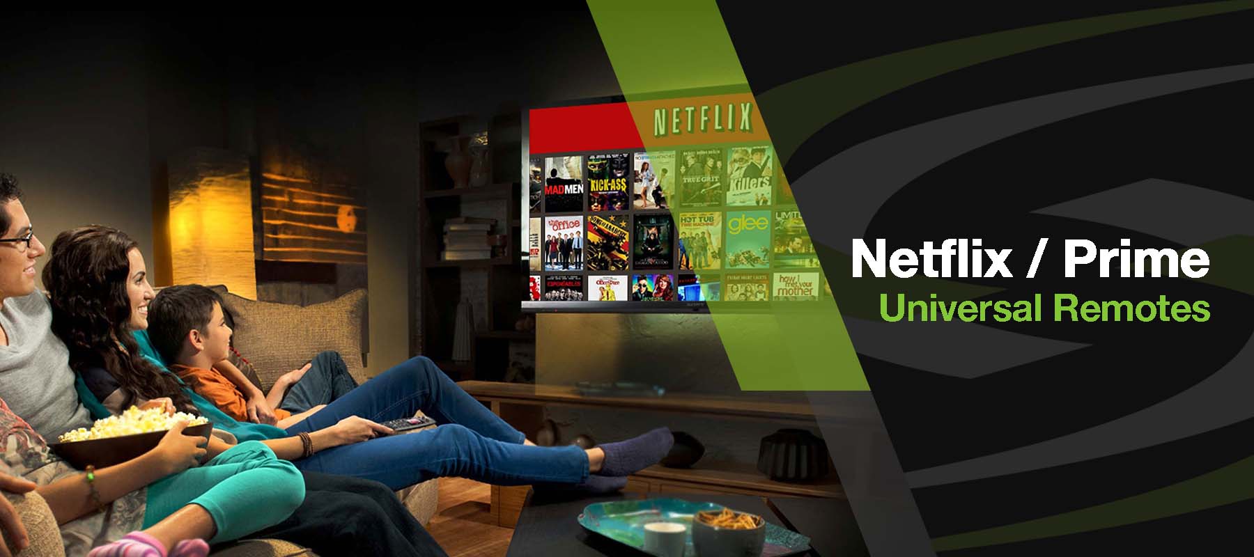 Netflix, Prime, Apple TV and Universal Remotes