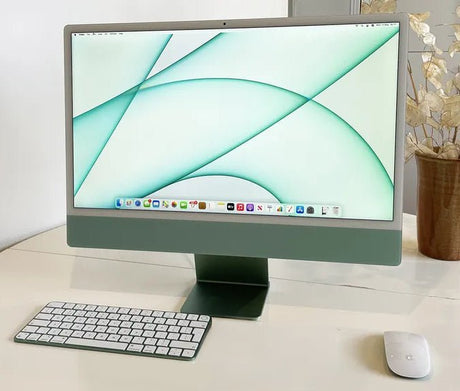 *Refurbished* Apple iMac M1 24" Green MINT Condition Like New 256GB 8GB - Signa