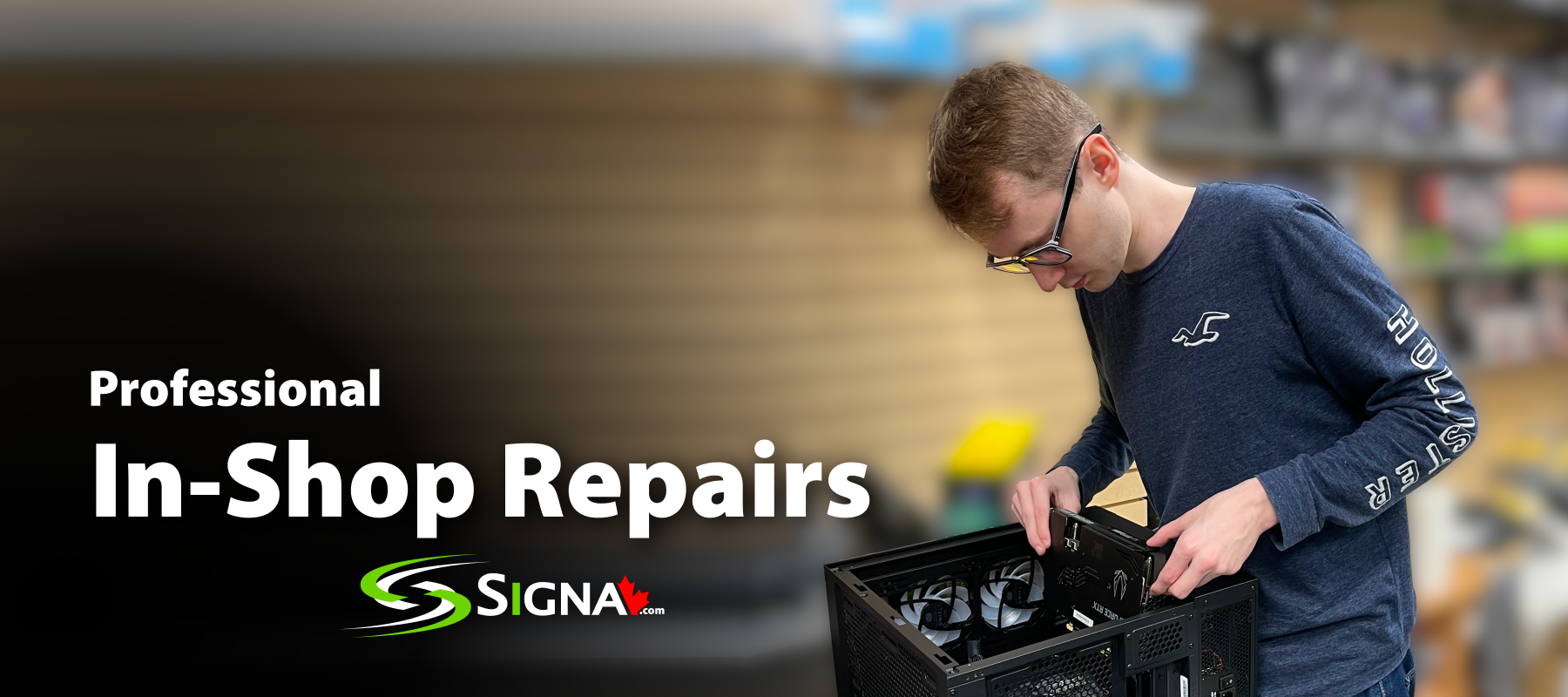 In-shop Computer Service & Repairs In Toronto Canada Near Me