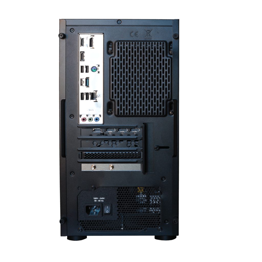 Clean Black Computer