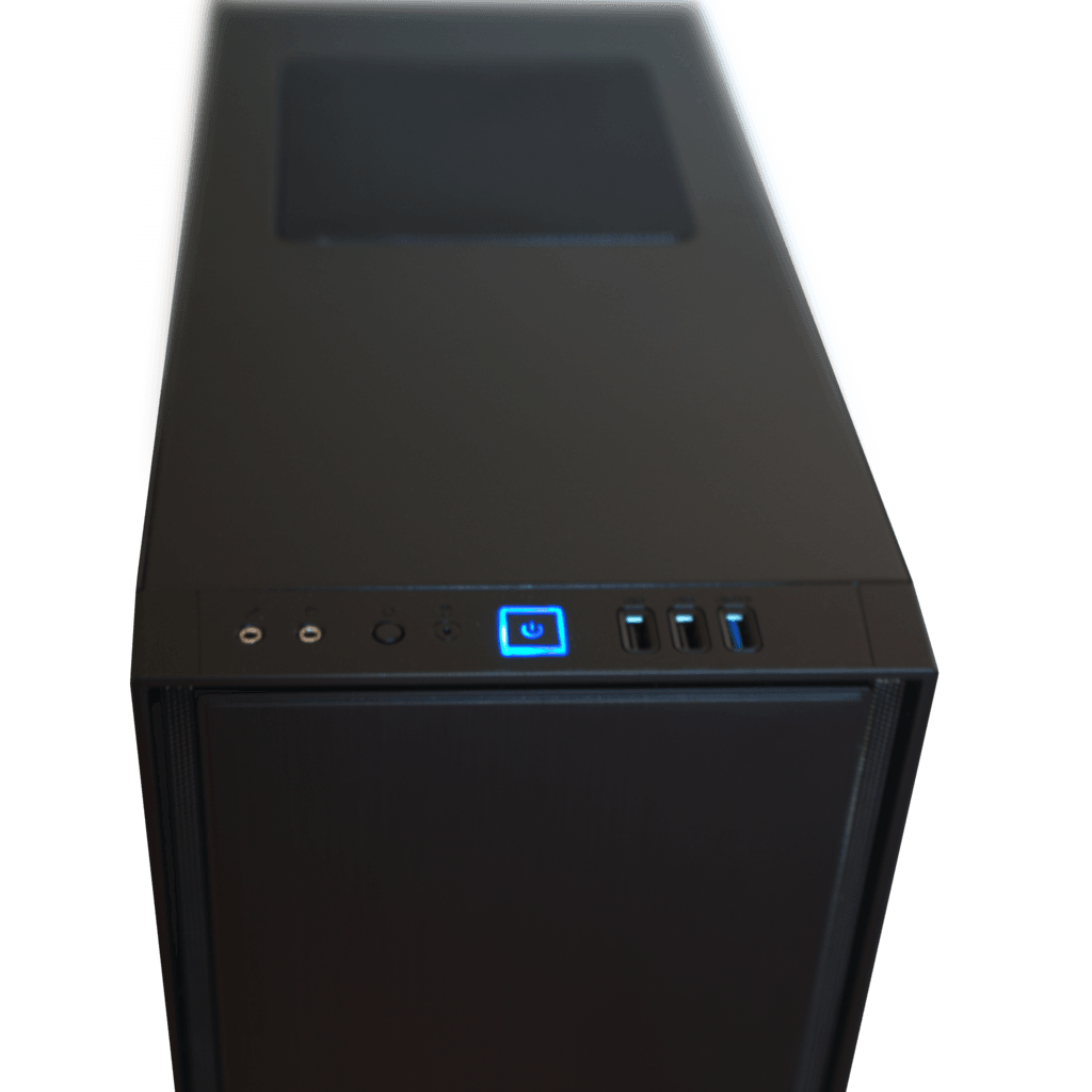 Clean Black Computer